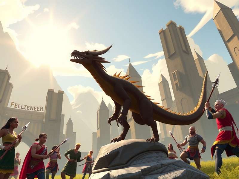 PvP arena in Fennel Dragon Warrior